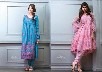 Bareeze Embroidered Classics Exclusive Eid Collection 2012