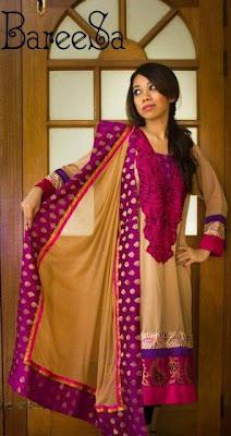 Bareesa Fashion Exclusive Eid Collection  For Women 2012