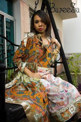 Bareesa Fashion Exclusive Eid Collection  For Women 2012
