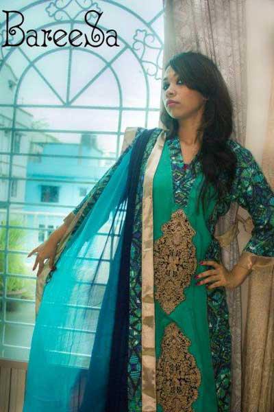 Bareesa Fashion Eid Collection 2012 for Women with Vivacious and Panache Prints