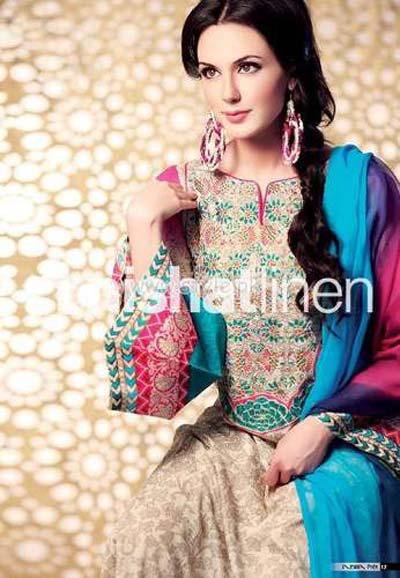 Summer Festive Collection 2012 by Nishat Linen with Awe-Inspiring and Decorous Contrives