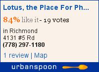 Lotus, the Place For Pho Lovers on Urbanspoon