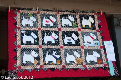 westie quilt!!!!!