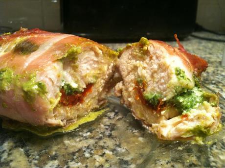 Recipe: Prosciutto-Wrapped Pesto Chicken