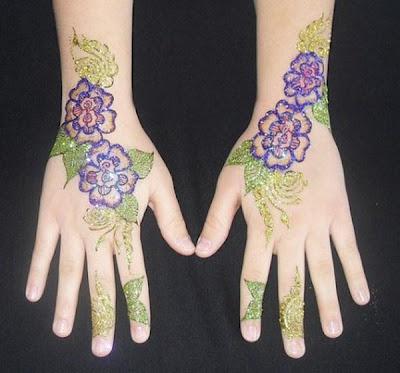 Latest Stylish Eid Ul Fitr Mehndi Designs Ramzan Eid 2012