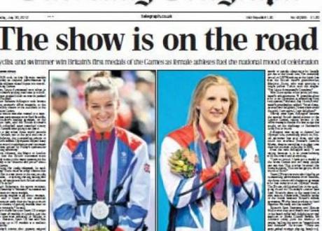 Team GB up and running at London 2012 as Rebecca Adlington and Lizzie Armitstead win medals