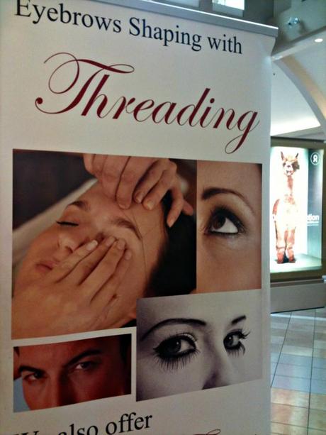 eyebrow threading: a mini review