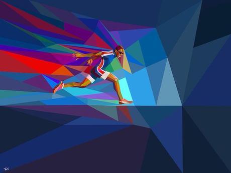 Lovely Geometric Illustrations For The Olympics 2012 | Art