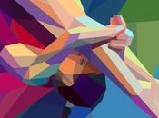 Lovely Geometric Illustrations Olympics 2012