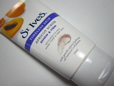 Review: St. Ives Timeless Skin Apricot Scrub