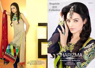 Charizma Exclusive Eid Lawn Collection  For Women – Vol 3 2012