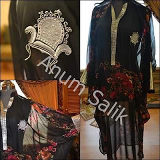 Anum Salik Ready to Wear Fashion Dresses 2012