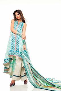 Al Hamra Textile Daisy Laurel Lawn New Eid Collection 2012