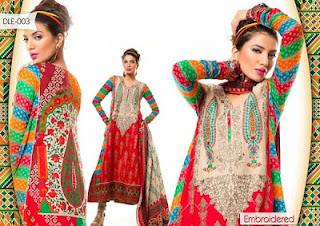 Al Hamra Textile Daisy Laurel Lawn New Eid Collection 2012