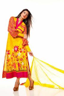 Al Hamra Textile Daisy Laurel Lawn New Eid Collection 2012