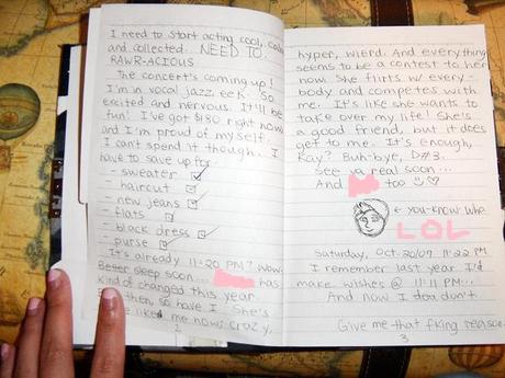 raw confessions + silly diary entries