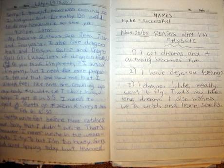 raw confessions + silly diary entries