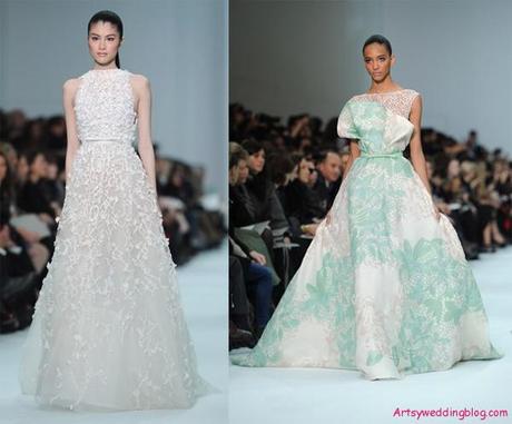 Elie by Elie Saab 2012 Delicate Classic Bridal Gowns