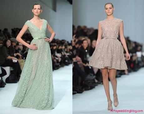 Elie by Elie Saab 2012 Delicate Classic Bridal Gowns