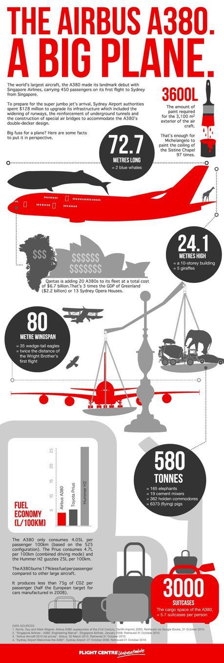 World's Largest Aircraft Infographic