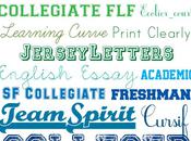 Free Back-to-school Fonts!