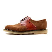 Country (Or City) Gents Wear Corduroy:  Mark McNairy Corduroy Saddle Shoe