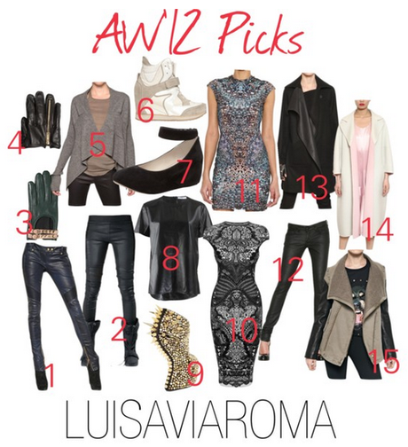 LUISAVIAROMA: AW'12 Picks!