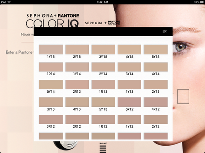 Get Your Perfect Match w/ Sephora + Pantone Color IQ Precise Foundation Shades