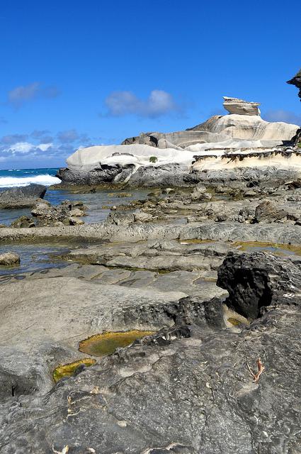 Blacking Out the Friction in Kapurpurawan Rock Formation