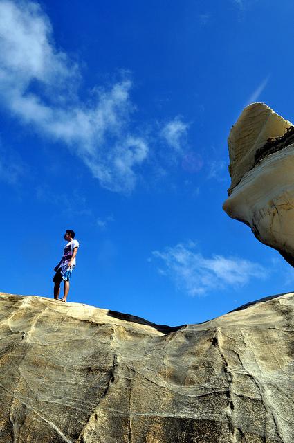 Blacking Out the Friction in Kapurpurawan Rock Formation