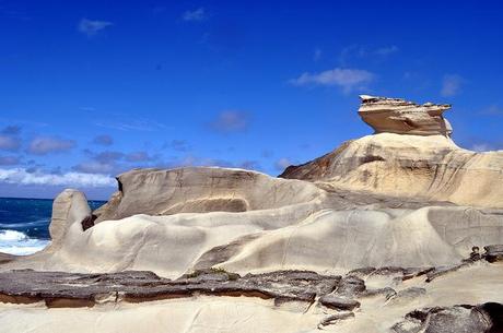 Blacking Out the Friction in Kapurpurawan Rock Formation