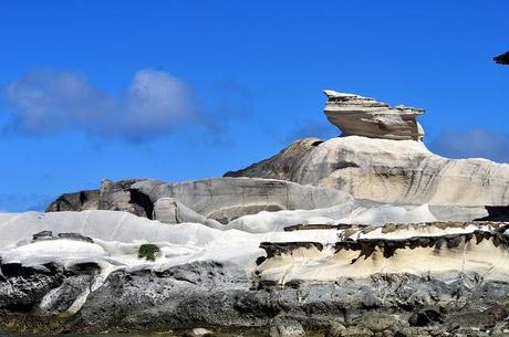 Blacking Out the Friction in Kapurpurawan Rock Formation