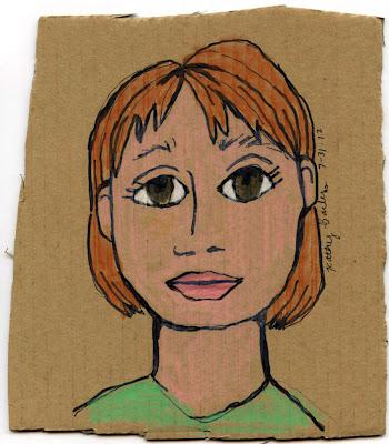 Portraits on Cardboard