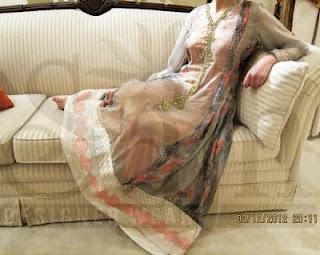 Latest Summer Dresses by Sajh Designer 2012