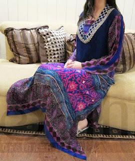 Latest Summer Dresses by Sajh Designer 2012