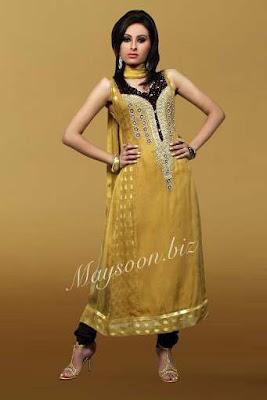 Maysoon Eid Dresses for ladies 2012