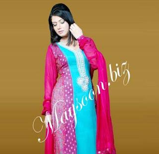 Maysoon Eid Dresses for ladies 2012