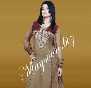 Maysoon Eid Dresses for ladies 2012