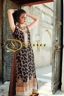 Dhaagay Eid Dresses  for ladies 2012