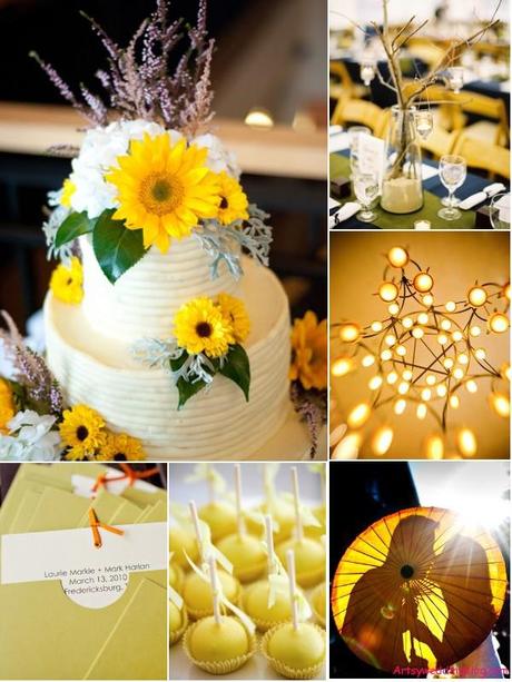 A Vibrant Sunflower Inspired Wedding