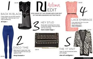 River Island Autumn Picks