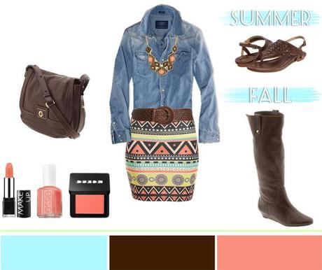 Tribal + Aqua + Coral…