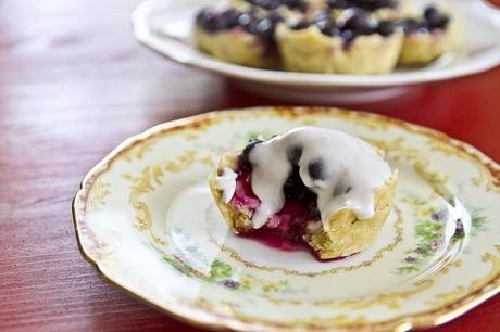 blueberry moscato tartlets