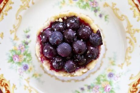 blueberry moscato tartlets