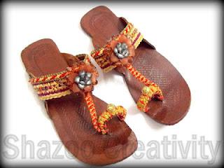 Kolhapuri Eid Shoes Collection  By Shazoo Creativity 2012