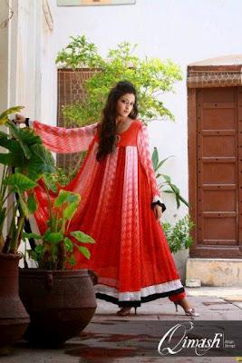 Qimash Latest Eid Collection For Women  2012