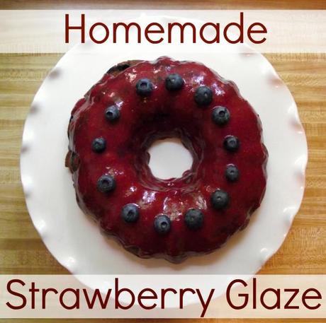 homemade strawberry glaze 603x600 Homemade Strawberry Glaze
