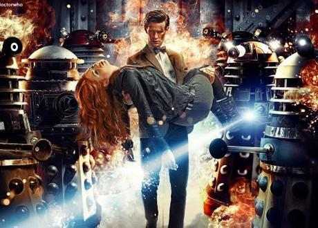 Explosive new image from Doctor Who series seven: Amy Pond's exit