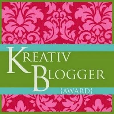 Kreativ Blogger {award}