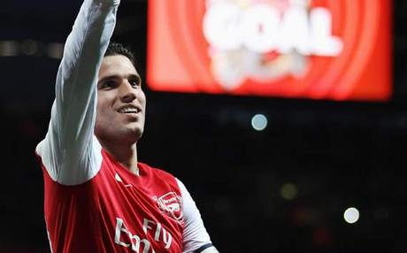 EPL - Arsenal v Queens Park Rangers, Robin van Persie